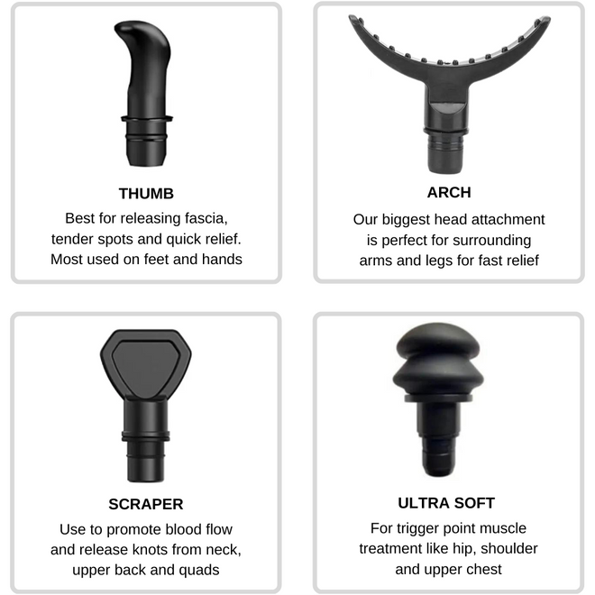 Massage Gun Head Attachments